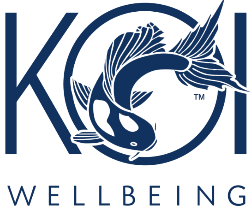 KOI wellbeing logo color