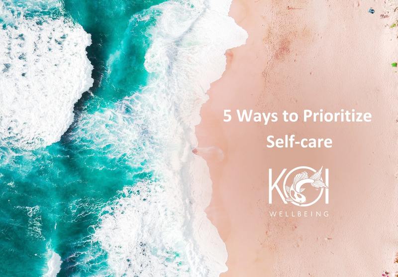 ways to prioritize self care